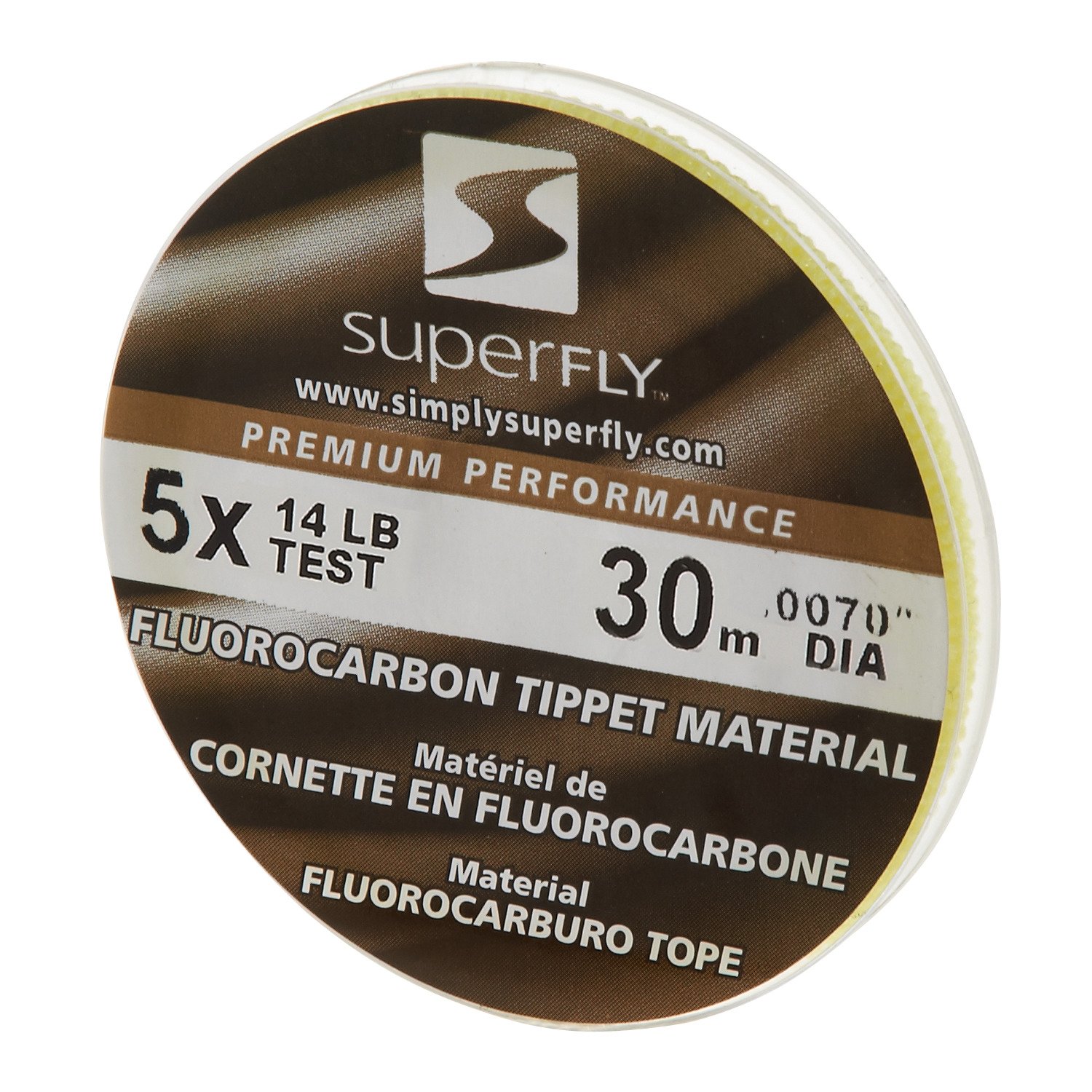 Superfly™ 5X 30 m Fluorocarbon Tippet Material