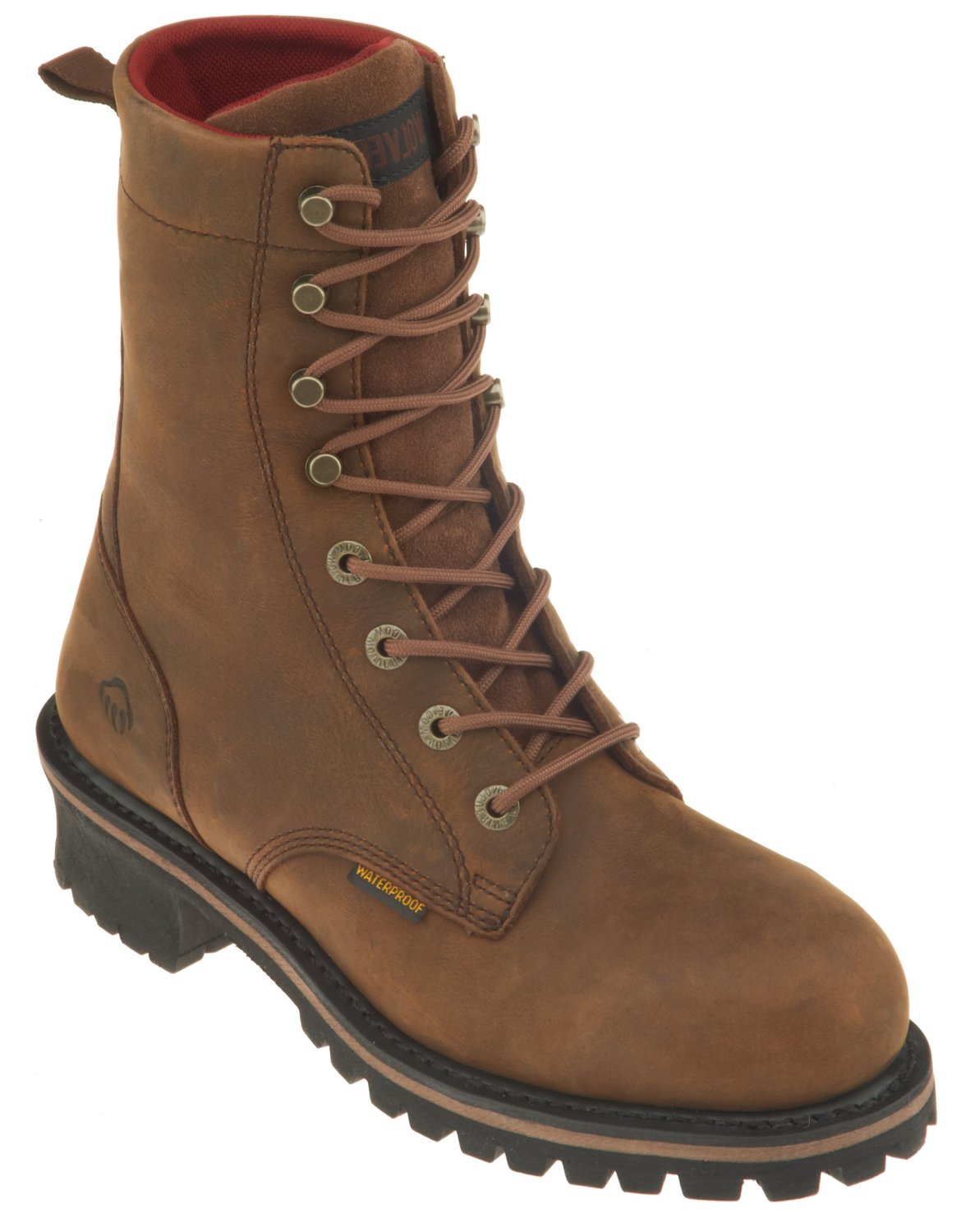Wolverine Men's Hayward 9" Lumberjack Work Boots thumbnail