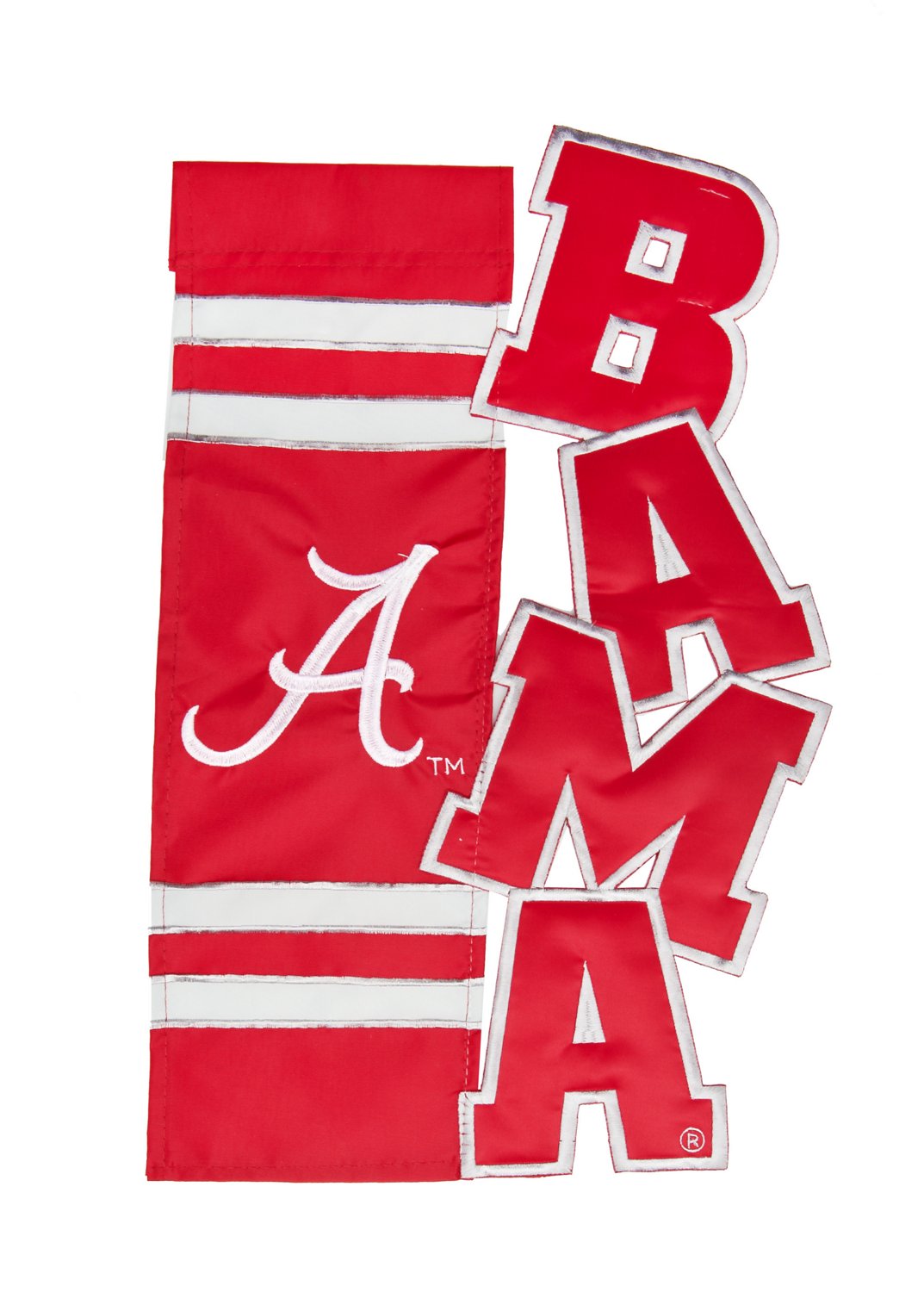Team Sports America NCAA Appliqué Sculpted Flag