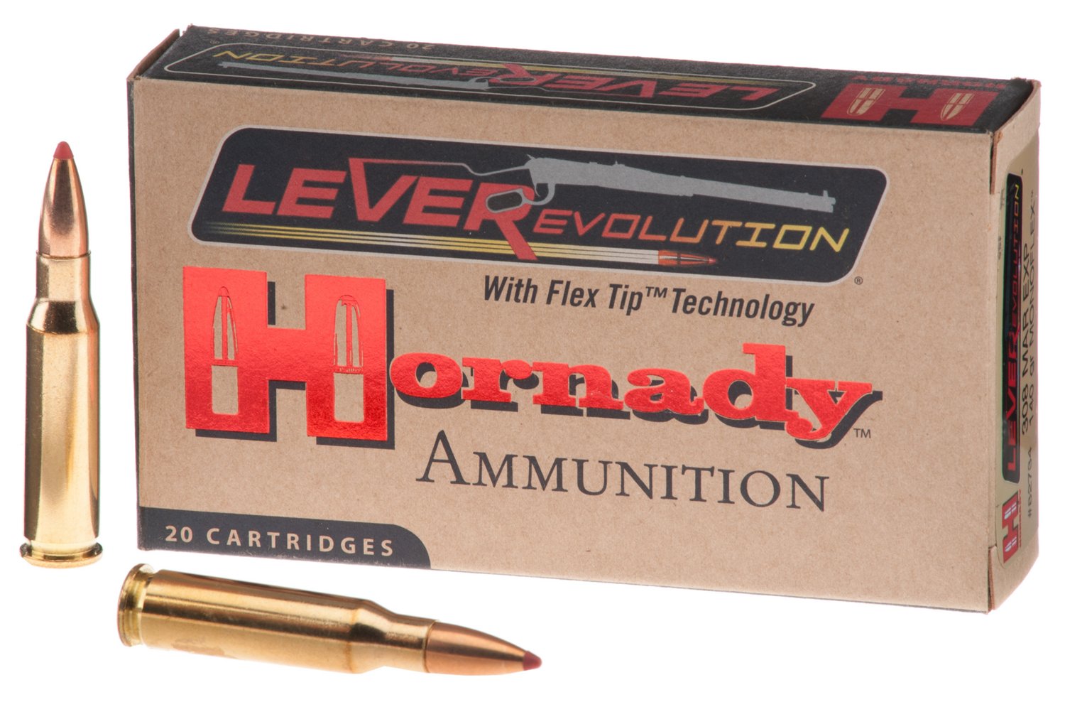 Hornady MonoFlex LEVERevolution® .308 Marlin Express 140-Grain Centerfire Rifle Ammunition