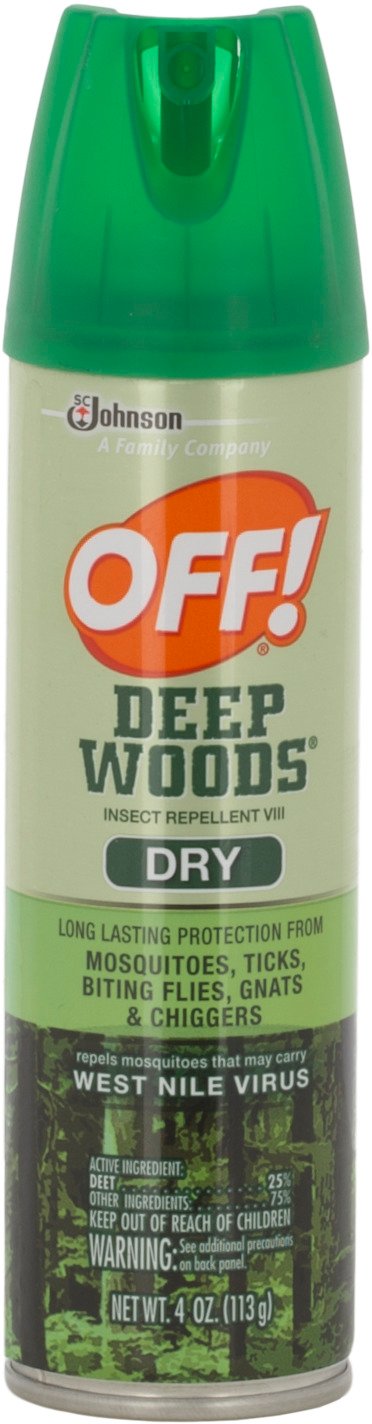 OFF! Deep Woods 4 oz. Dry Aerosol Mosquito Repellent