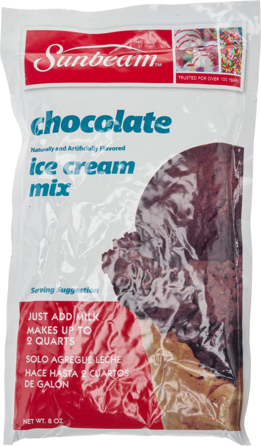 Sunbeam Chocolate Ice Cream Mix
