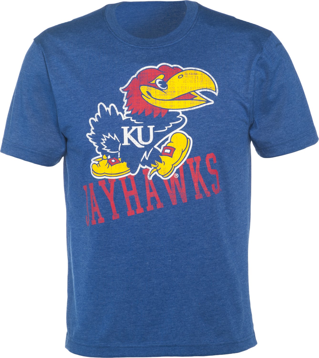 Colosseum Athletics Men's University of Kansas Ace Crew Neck T-shirt