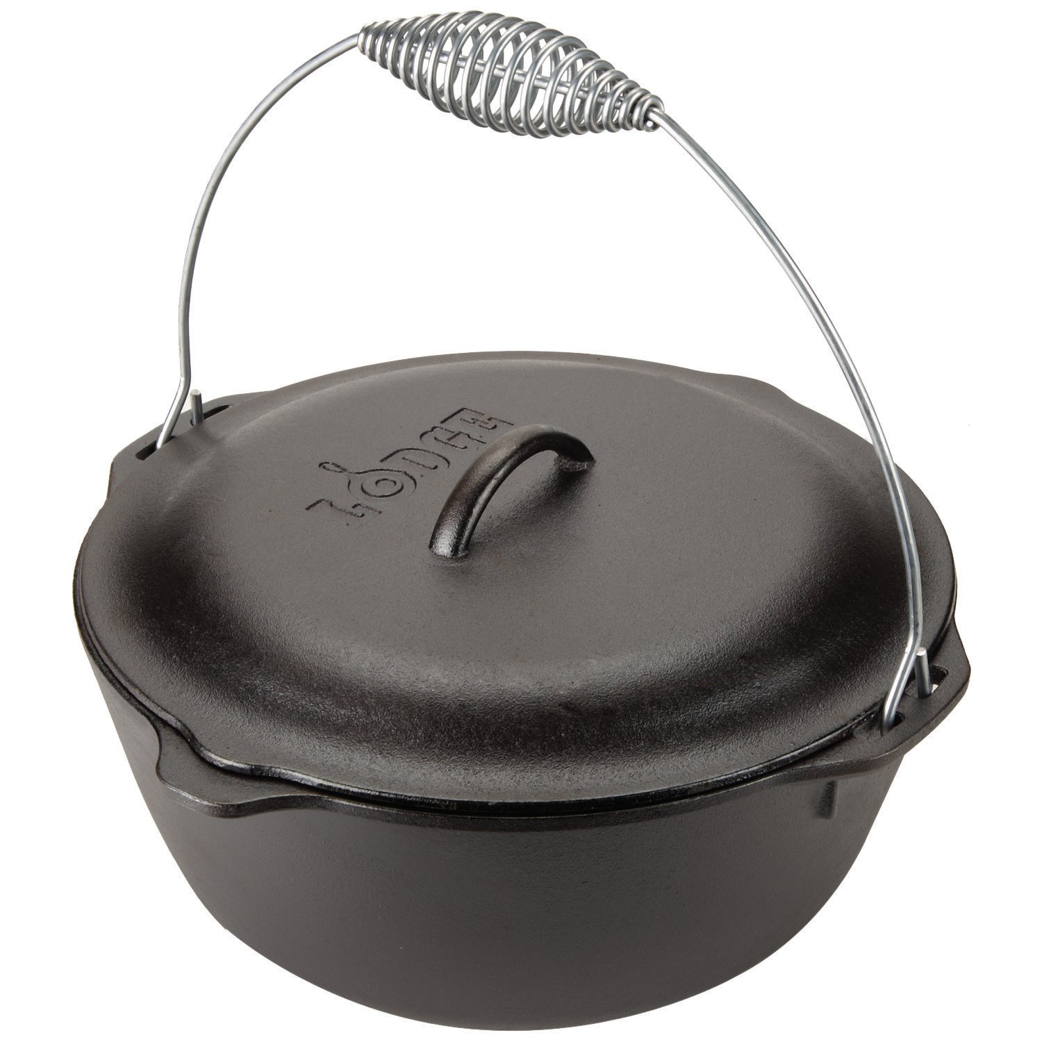 Lodge 7 qt. Traditional Dutch Oven with Wire Bail