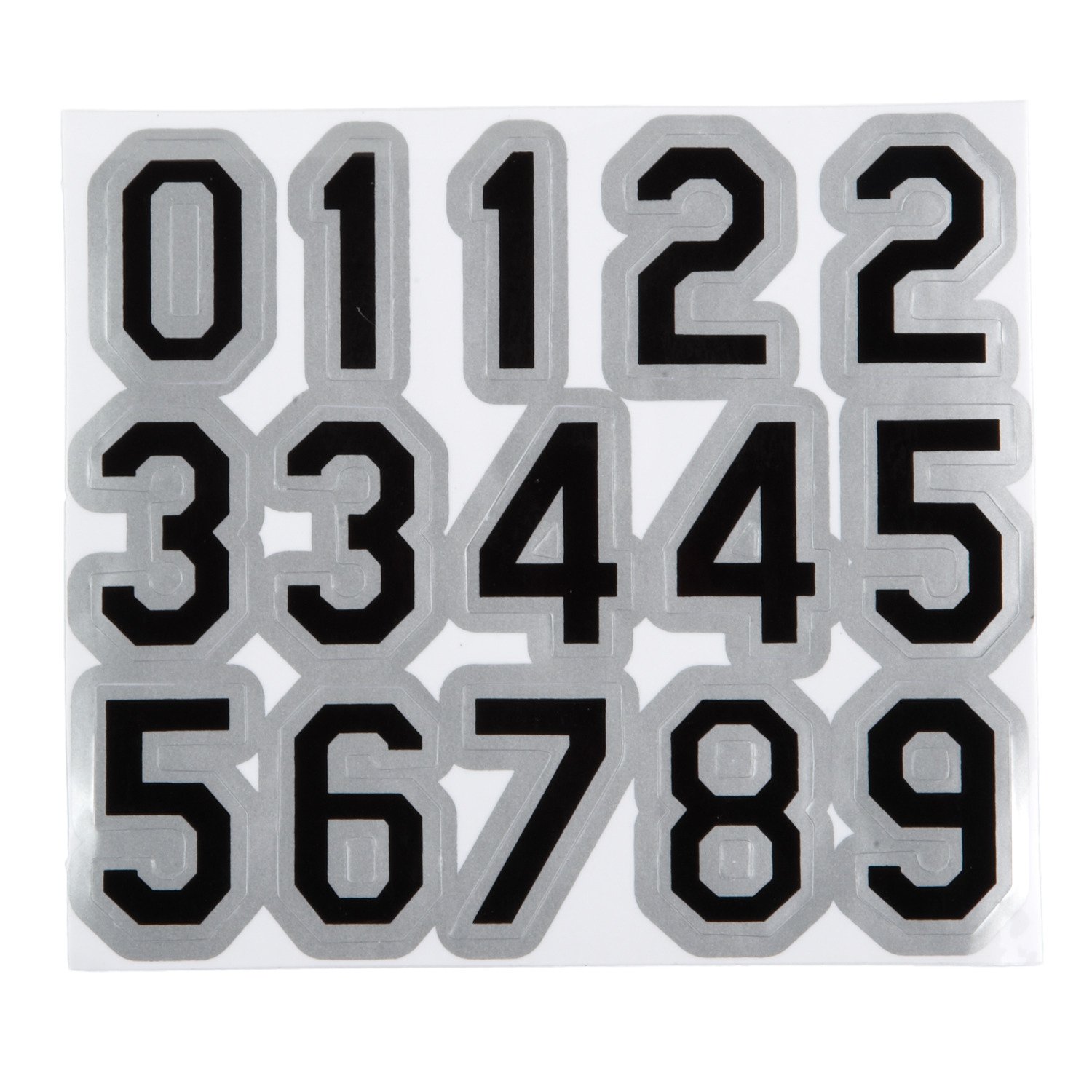 Wilson Helmet Number Stickers