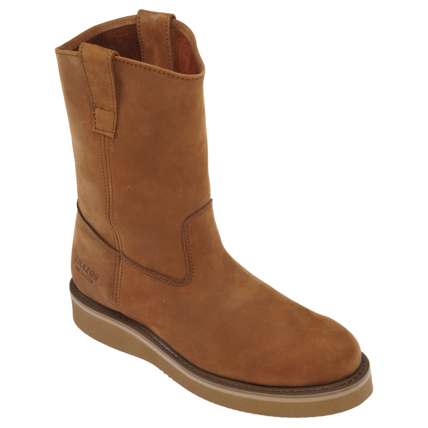 Brazos® Men's Wellington Steel Toe Work Boots thumbnail