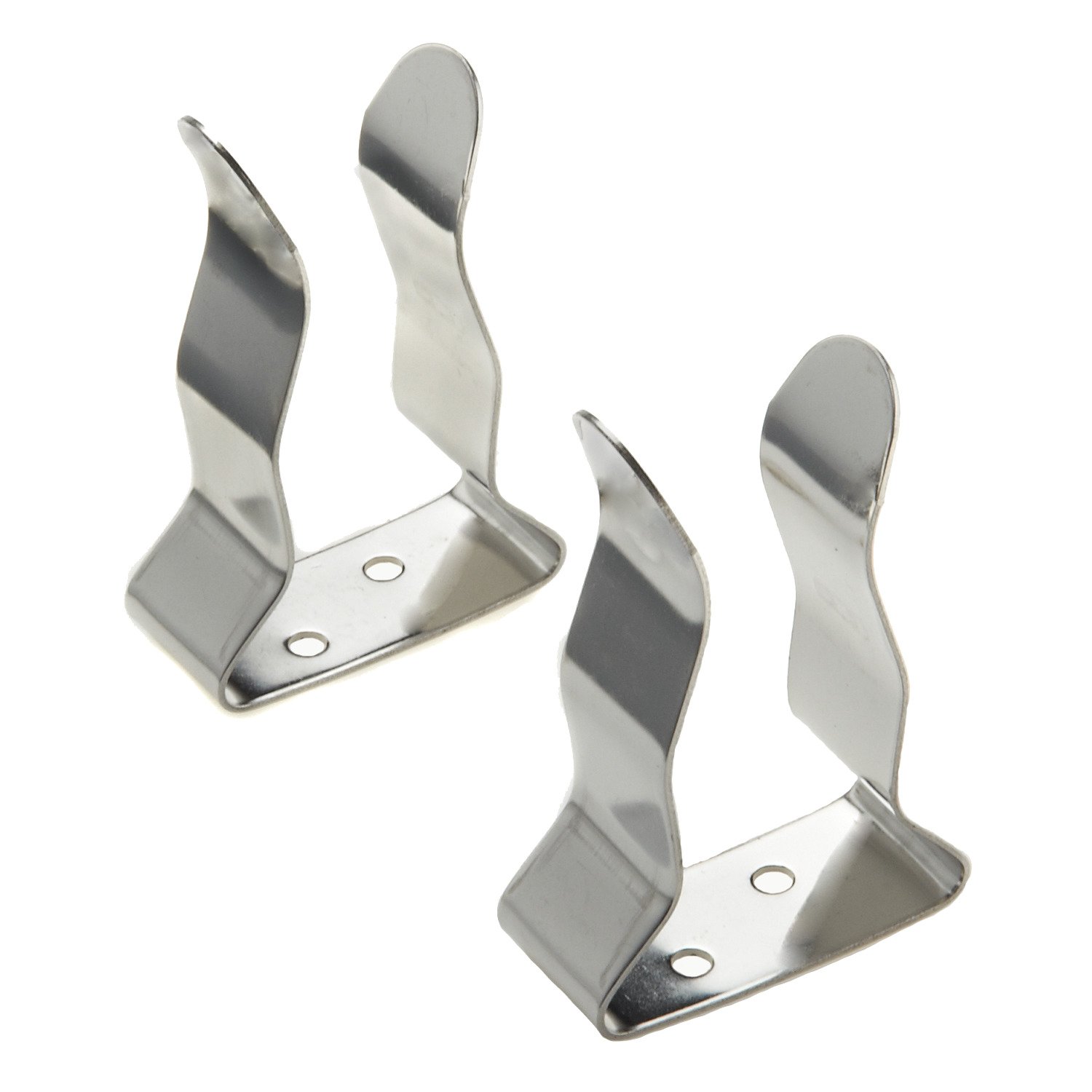 Marine Raider Stainless-Steel Storage Clips 2-Pack