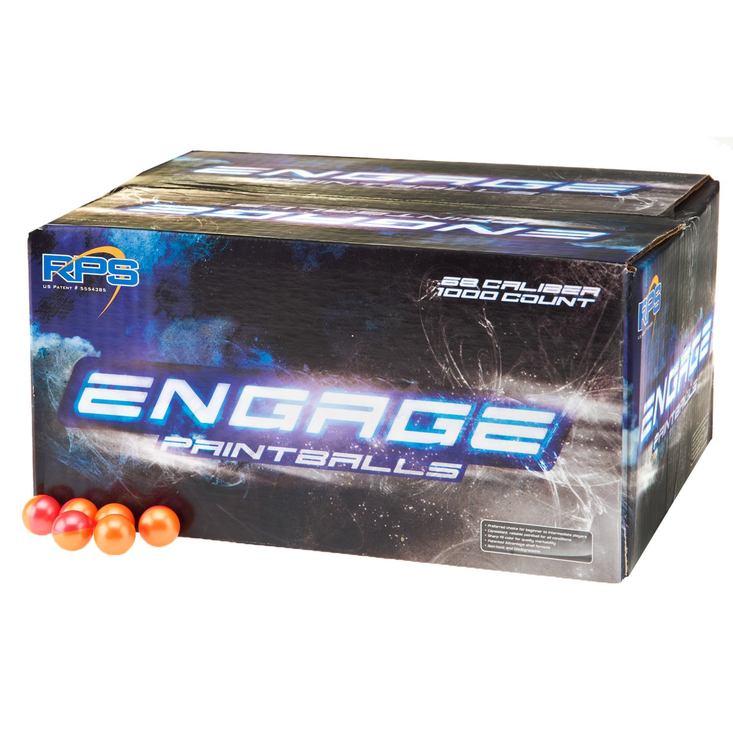 JT Sports Engage Paintballs 1,000-Pack