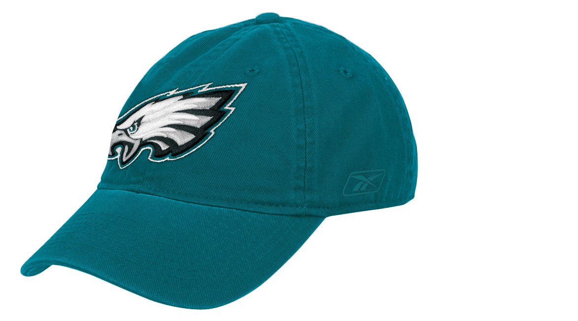 Reebok Women's Philadelphia Eagles Slouch Adjustable Cap