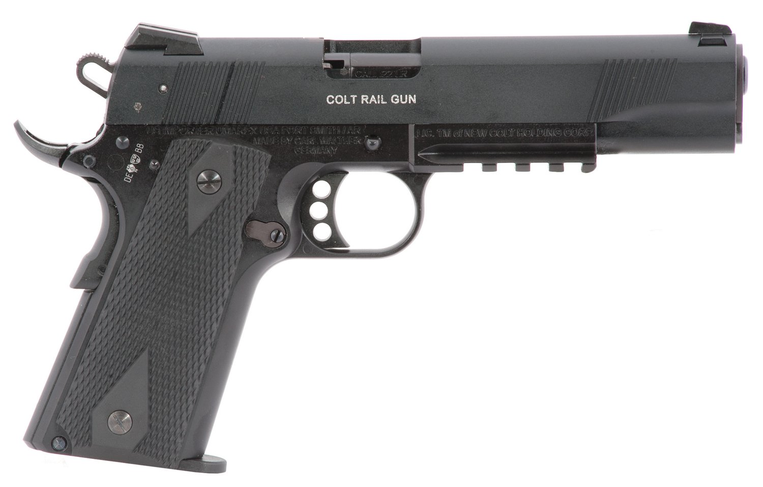 Colt 1911 A1 Rail Gun .22 LR Single Action Pistol thumbnail