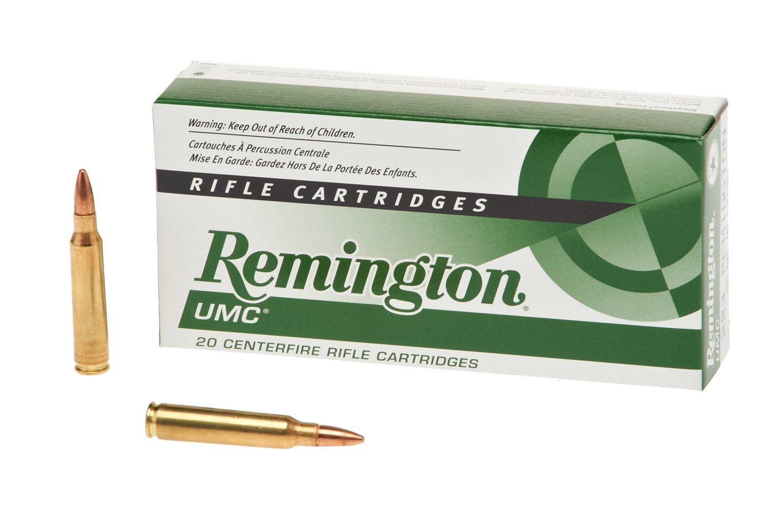 Remington UMC® .223 55-Grain FMJ Centerfire Rifle Ammunition