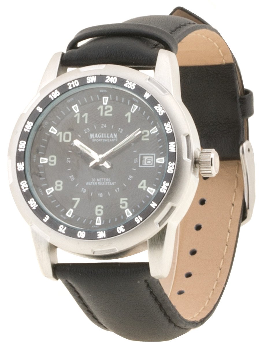 Magellan Outdoors Men's Quartz Analog Watch with Date
