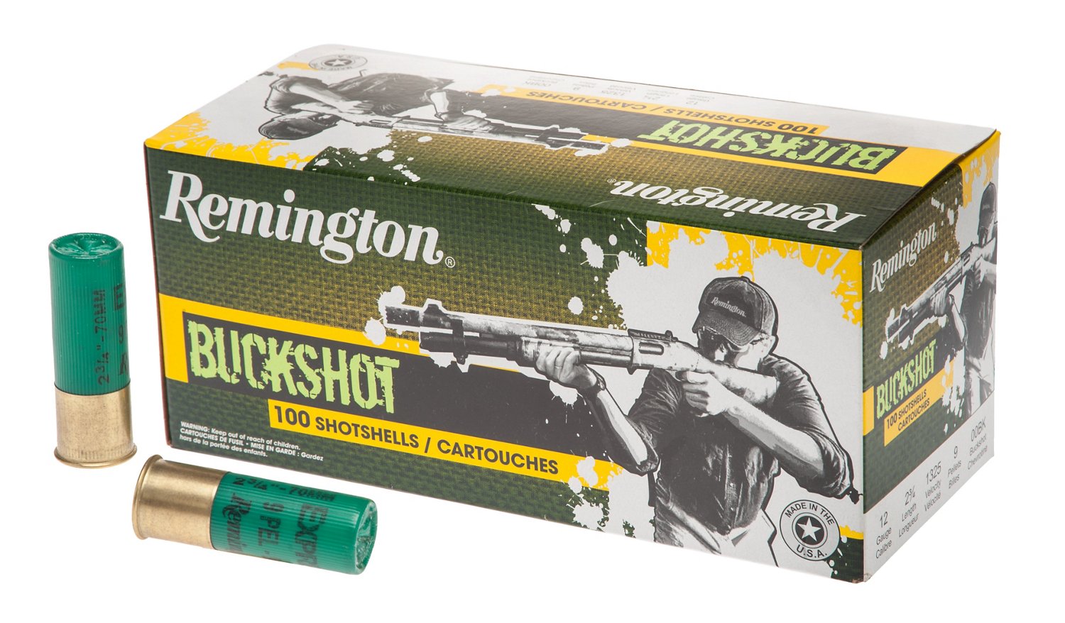 Remington 12 Gauge Buckshot Value Pack