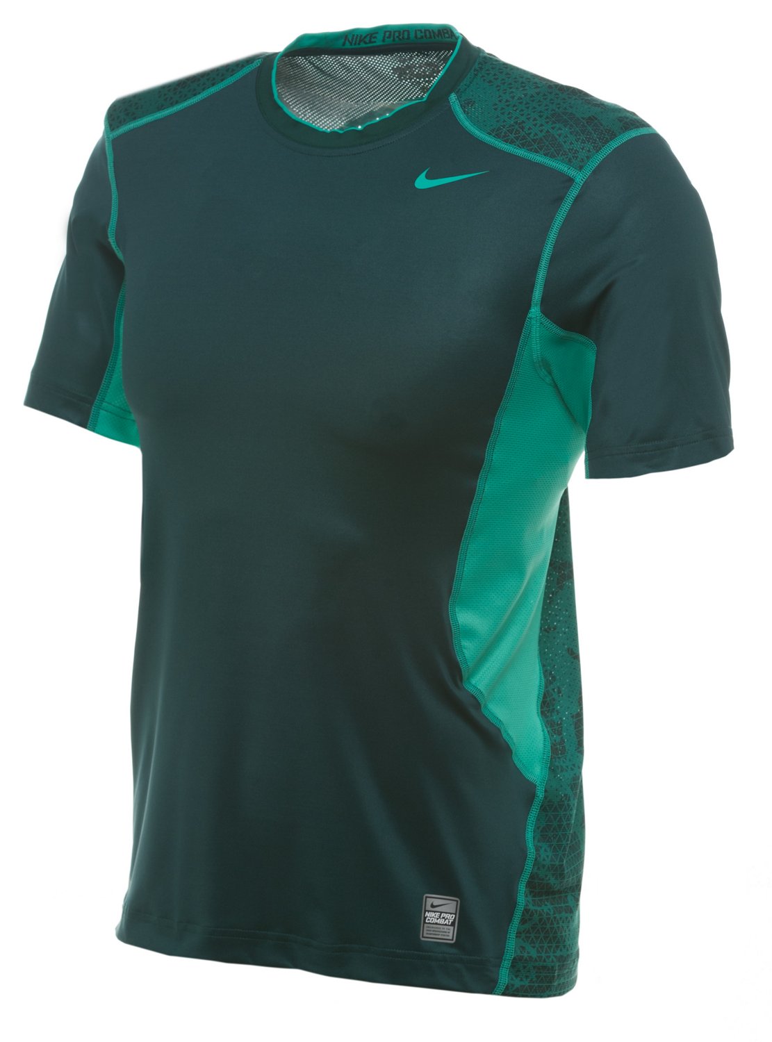 Nike Men's Dri-FIT Pro Combat Hypercool Grid Camo Shirt