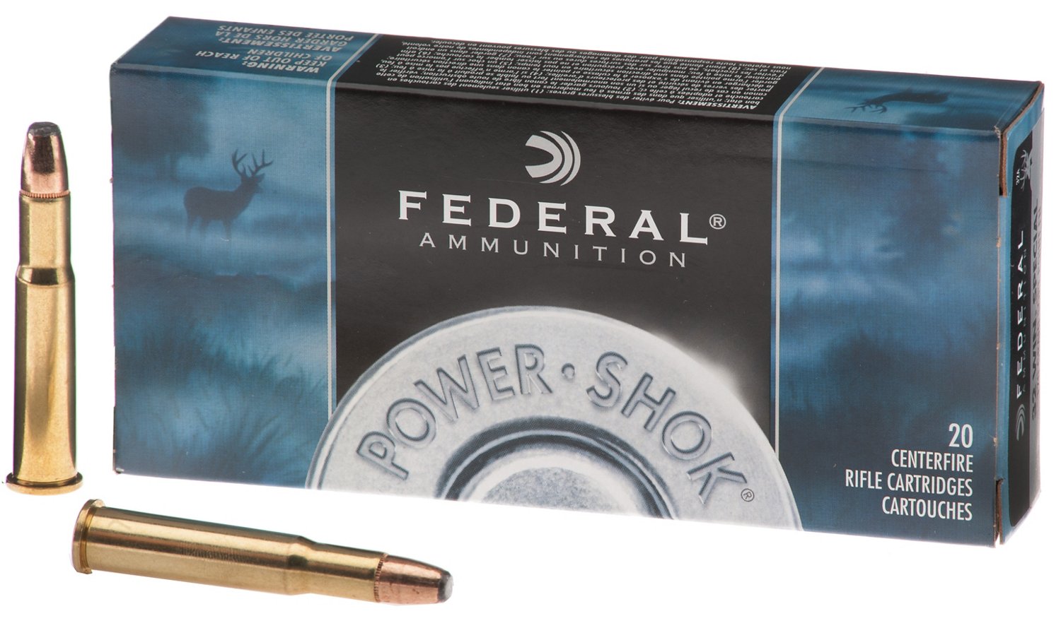 Federal Premium® Power-Shok .32 Winchester Special 170-Grain Centerfire Rifle Ammunition