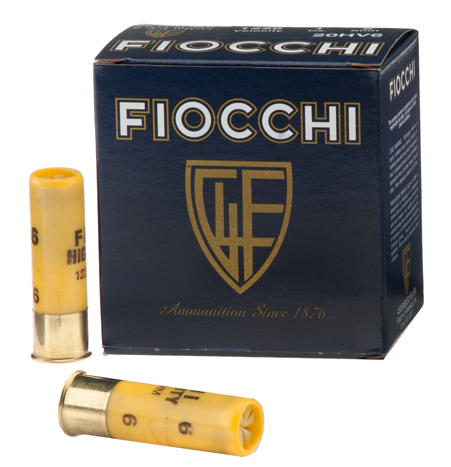 Fiocchi High-Velocity 20 Gauge Shotshells