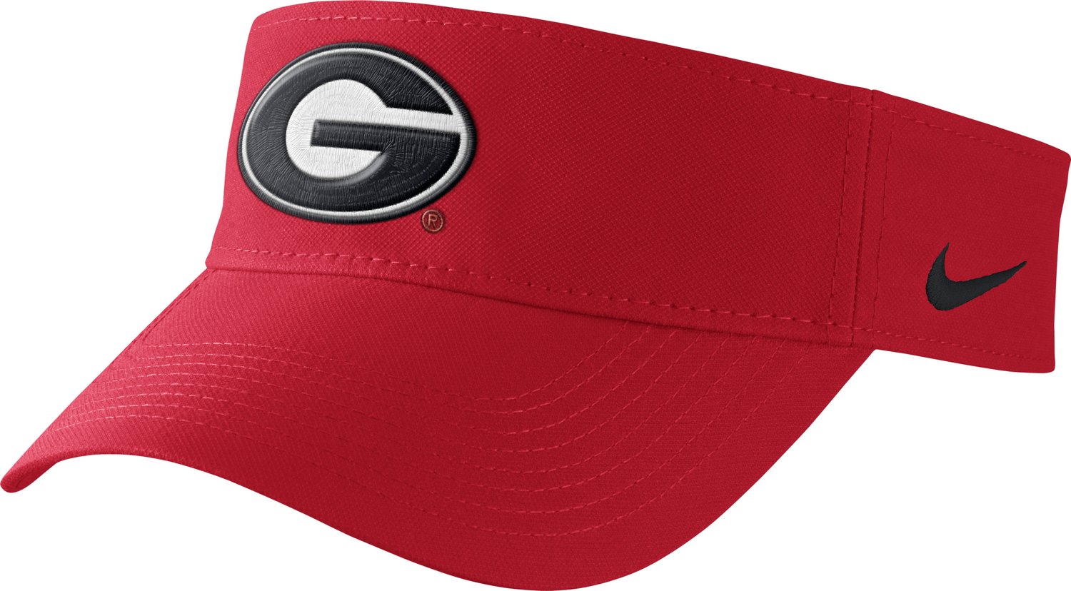 Nike University of Georgia Dri-FIT Stadium Visor