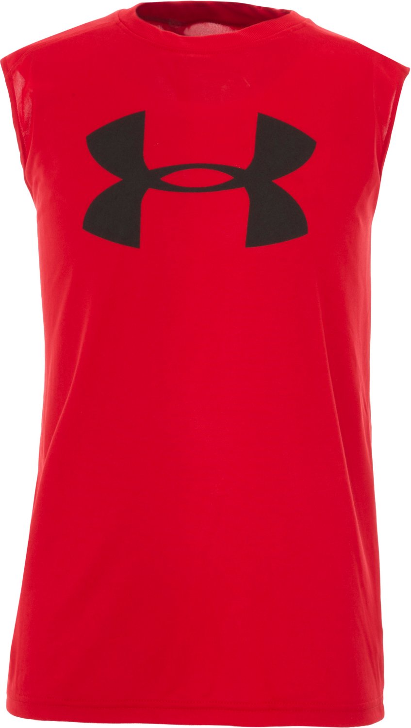 Under Armour® Boys' Tech Big Logo Tank Top