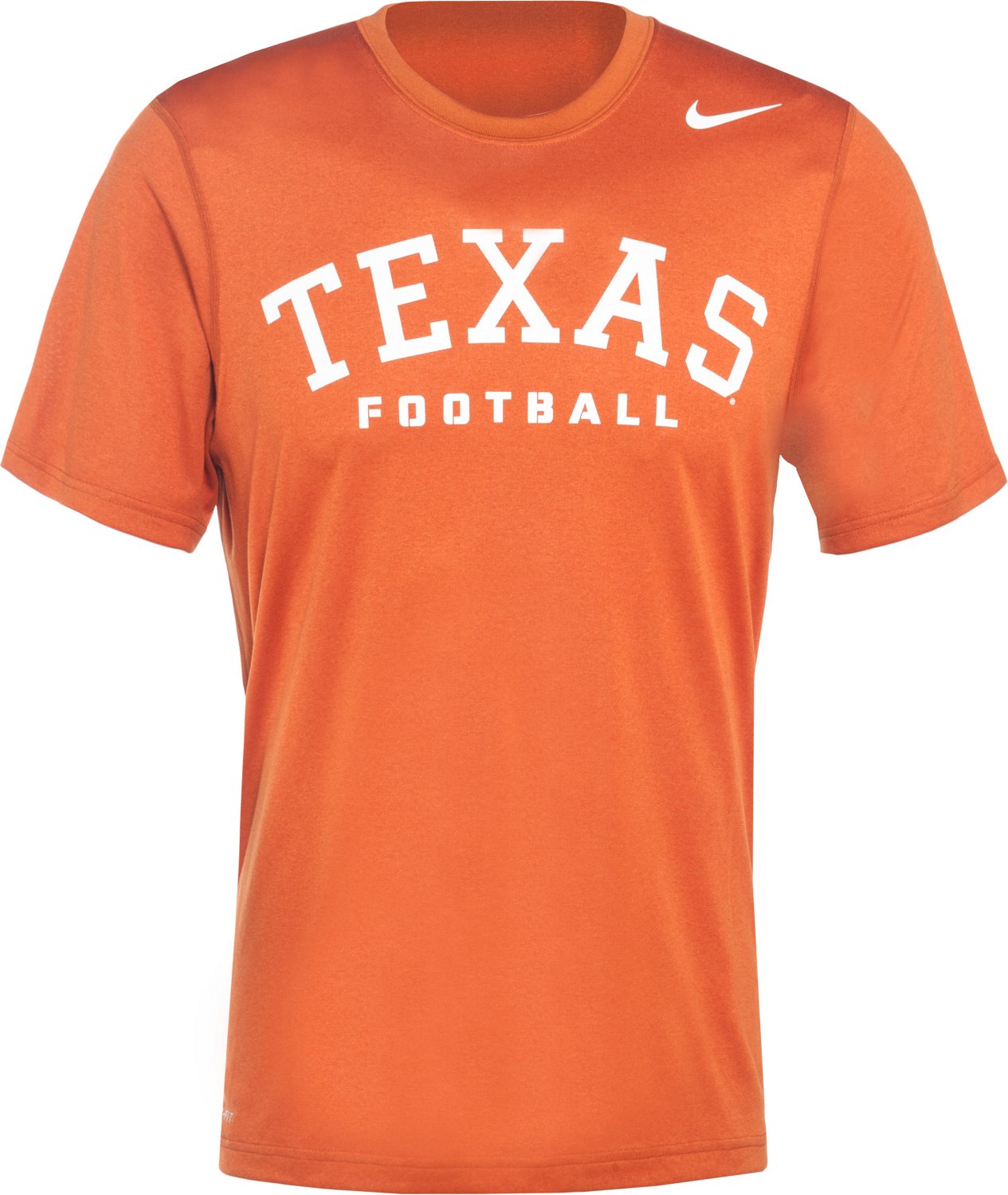 Nike Men's University of Texas Practice Legend Authentic Font T-shirt