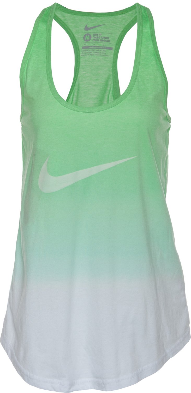 Nike Women's Dip Dye Swoosh Loose Tank Top