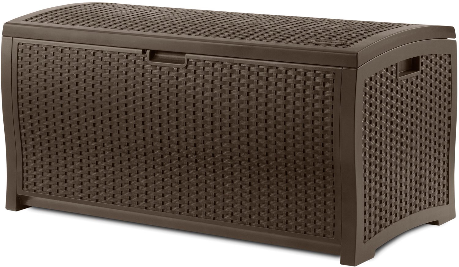Suncast Resin Wicker Deck Storage Box