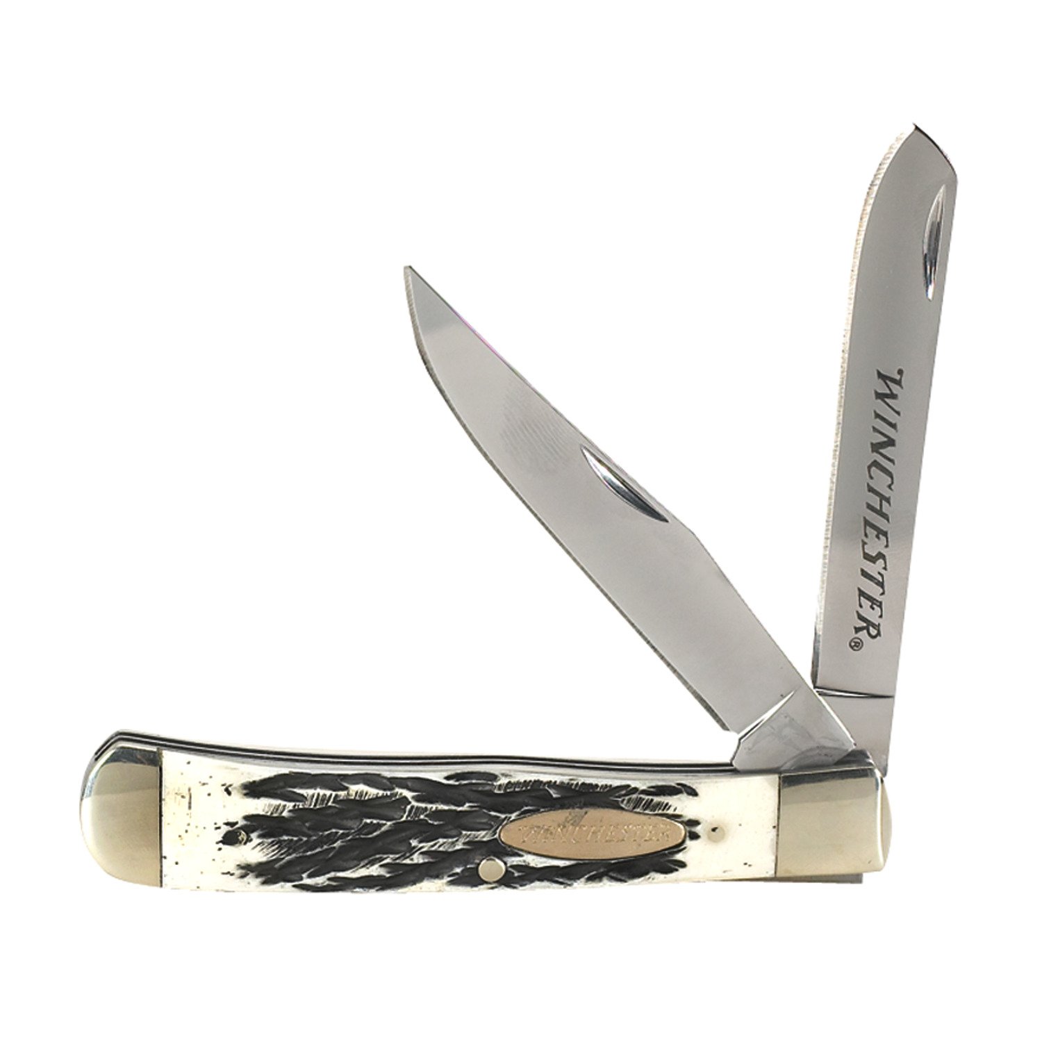 Winchester 2-Blade Folding Trapper Knife