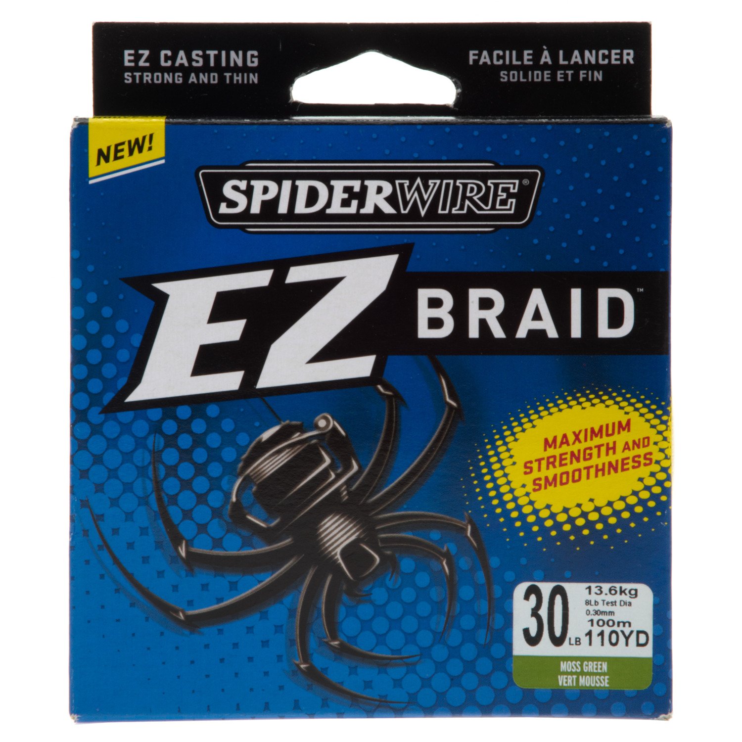 Spiderwire® EZ BRAID™  30 lb. - 110 yards Braided Fishing Line