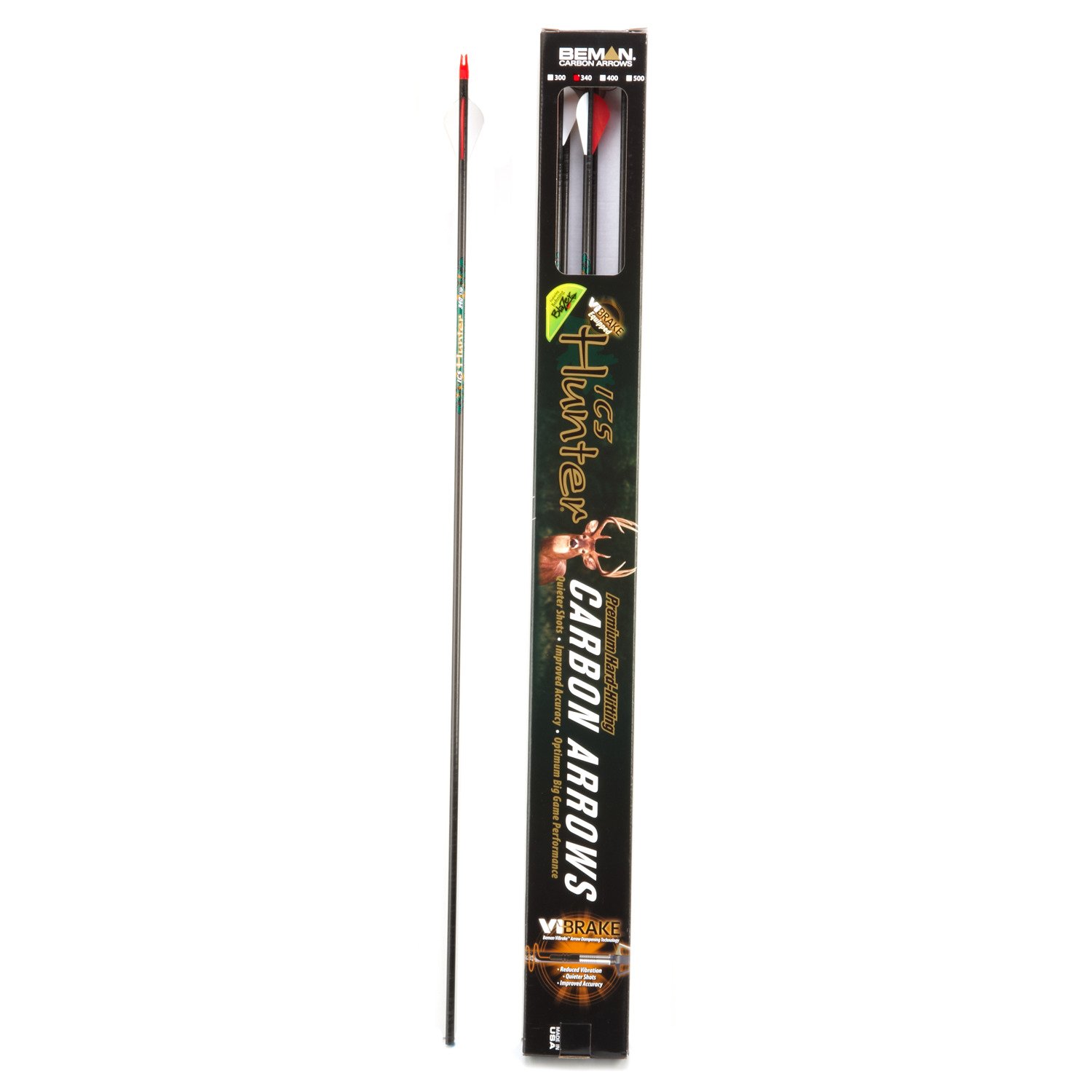 Beman ICS Hunter 340 Carbon Arrows 6-Pack