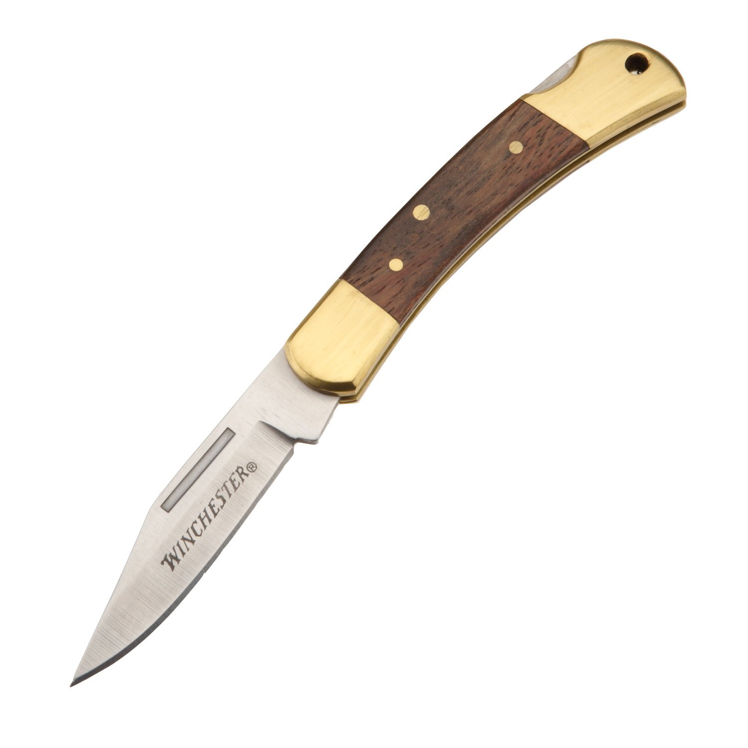Winchester Brass Folding Outdoor Knife