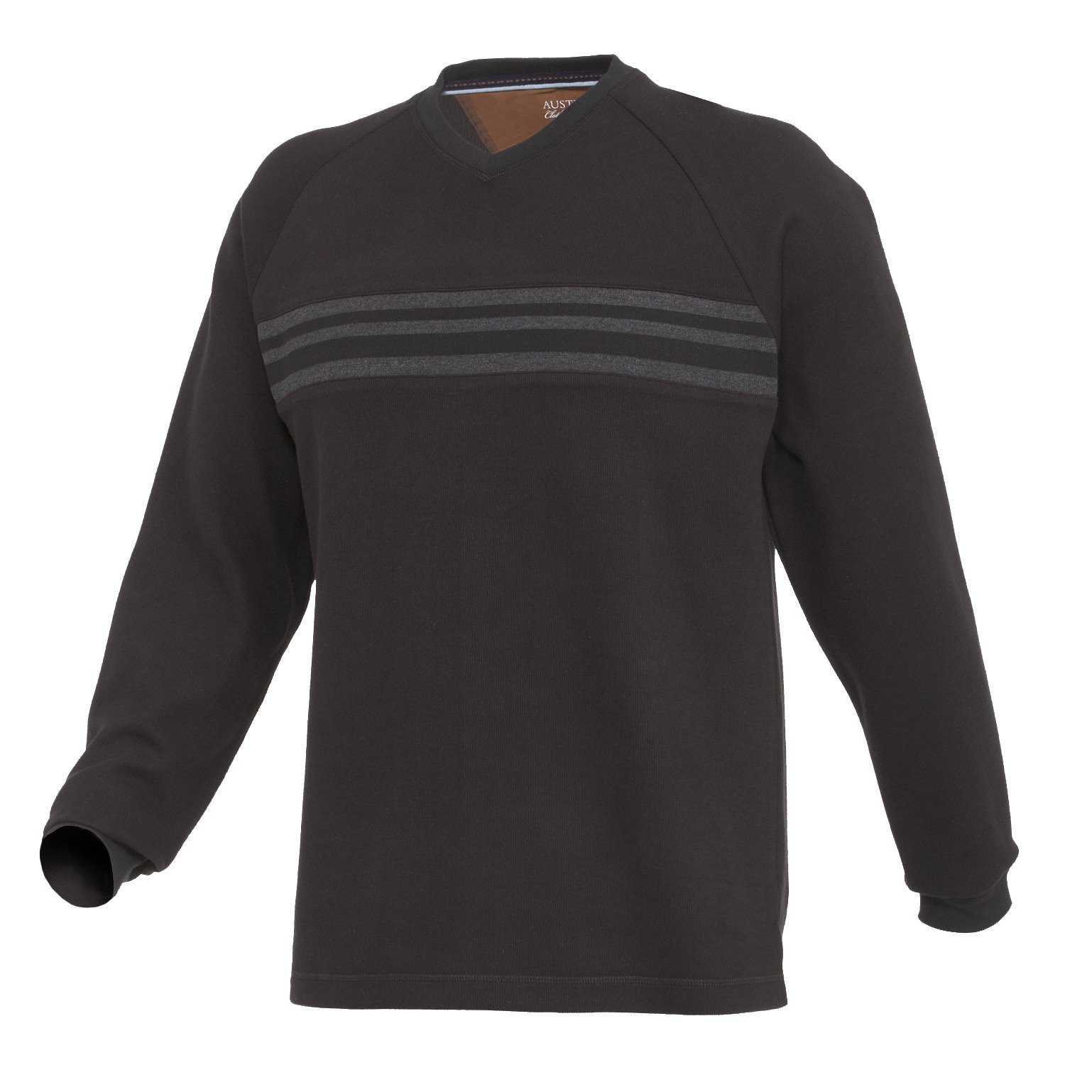 Austin Clothing Co.® Men's Flatback Chest Stripe Raglan Pullover Shirt