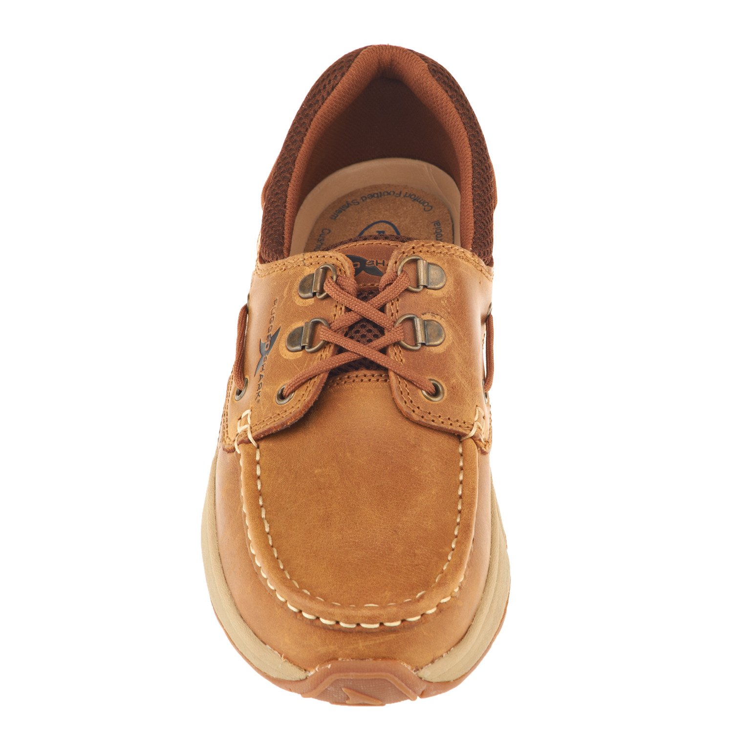 Rugged Shark Men's Atlantic 3-Eye Oxford Boat Shoes thumbnail