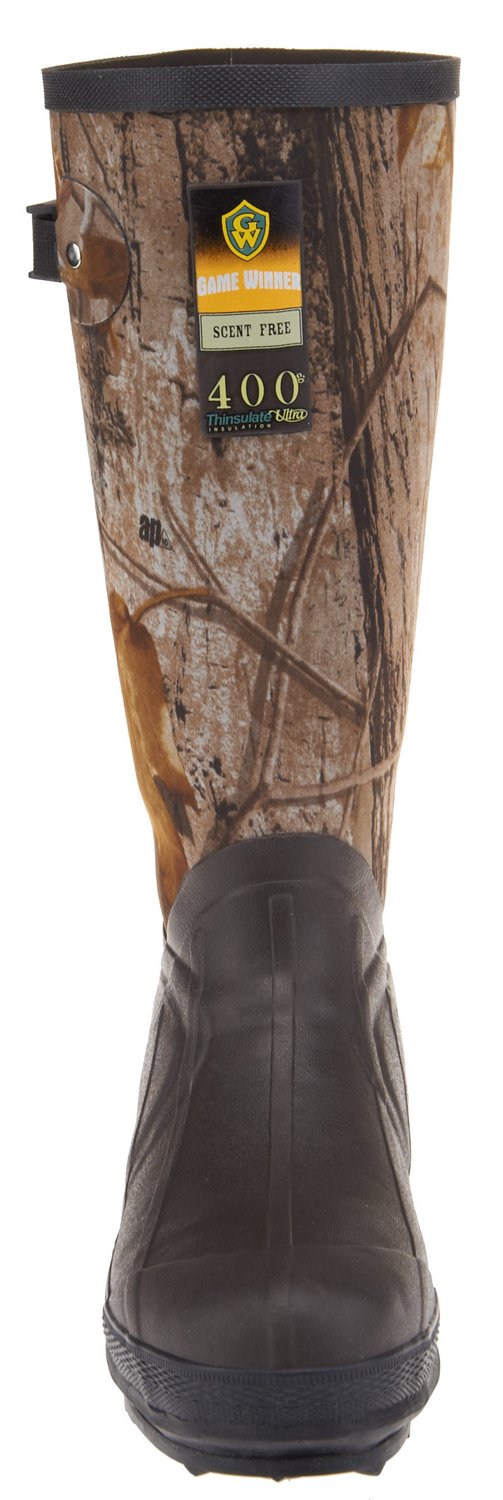 Game Winner® Men's Jersey Knit Rubber Boots thumbnail