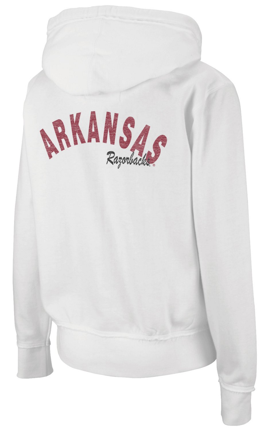 Colosseum Athletics Women's University of Arkansas Cozy Full Zip Fleece Hoodie thumbnail