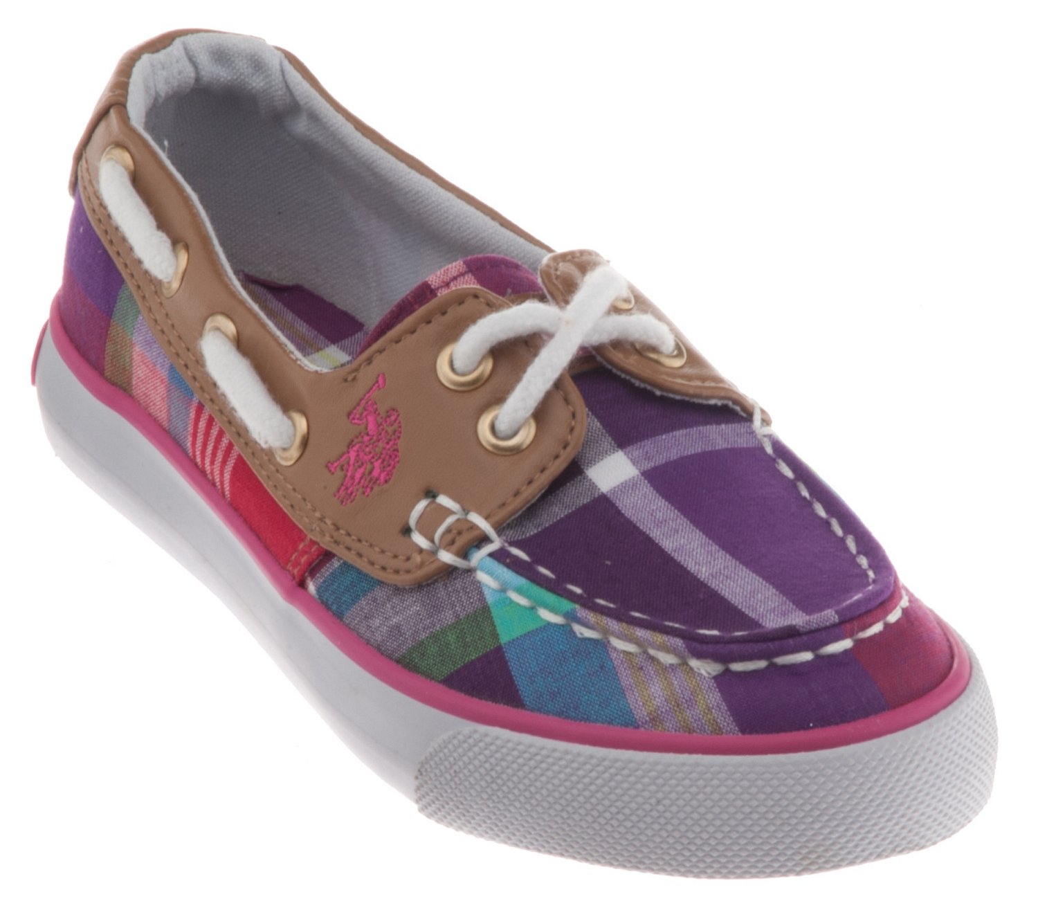 U.S. Polo Girls' Rudder Casual Boat Shoes thumbnail
