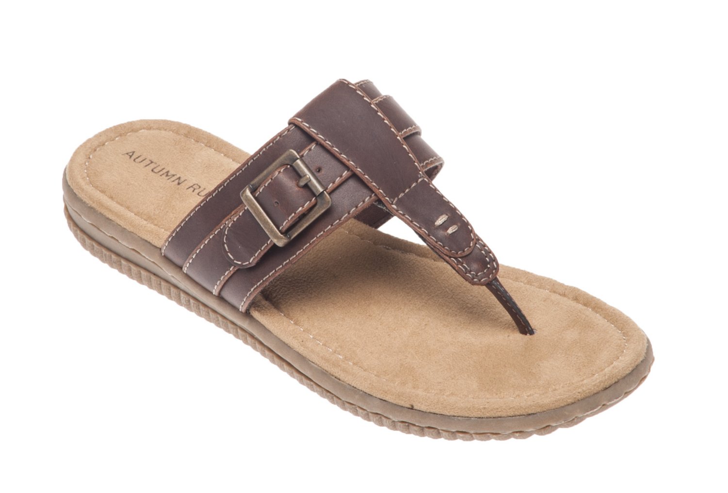 Autumn Run® Women's Buckle Thong Sandals thumbnail