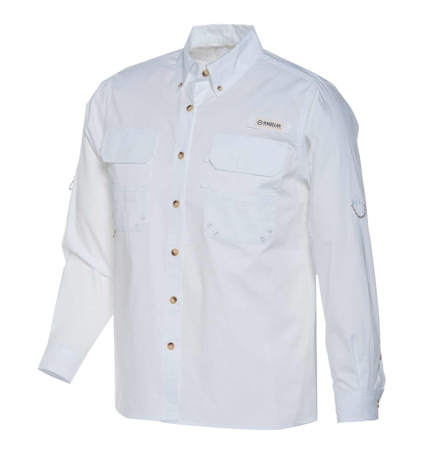 Magellan Outdoors Women's Lake Fork Poplin Long Sleeve Fishing Shirt