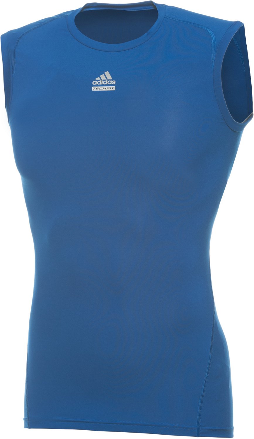 adidas Men's techfit C&S Sleeveless T-shirt