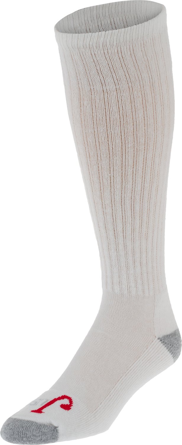 justin boot socks over calf