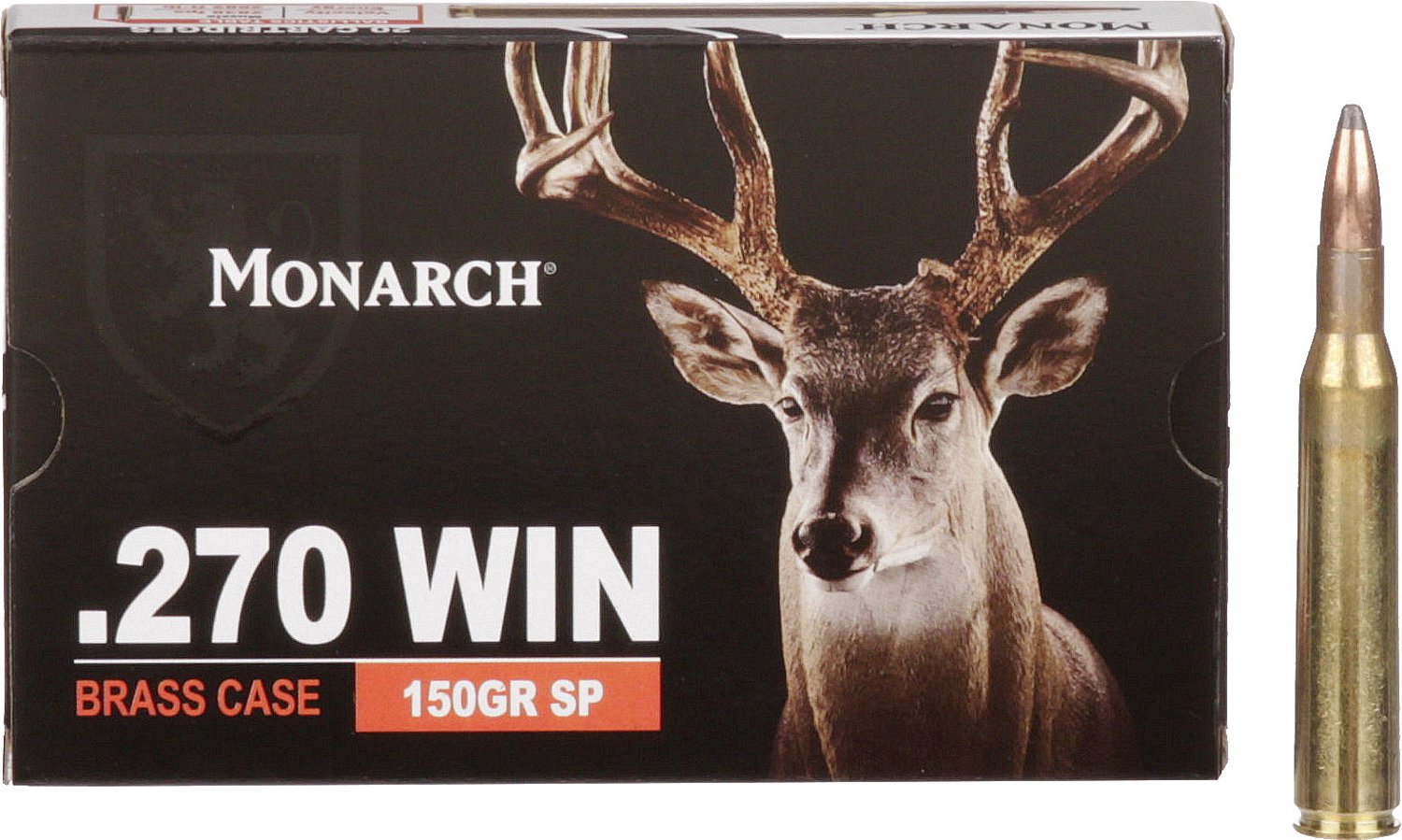 Monarch™ SP .270 Winchester 150-Grain Rifle Ammunition