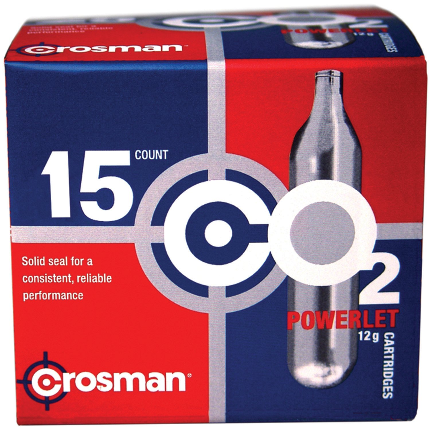 Crosman Copperhead Powerlet 12-Gram COâ Cartridges 15-Pack