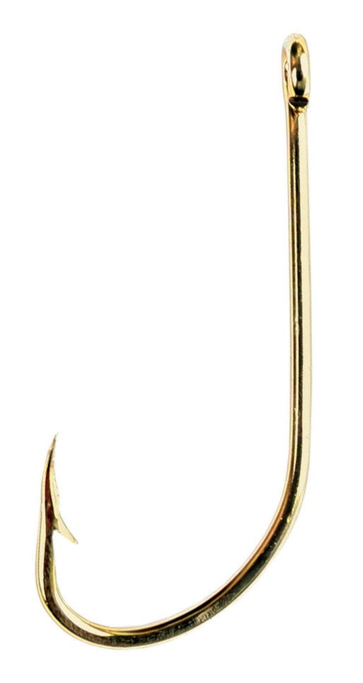 Eagle Claw Plain Shank Offset Single Hooks