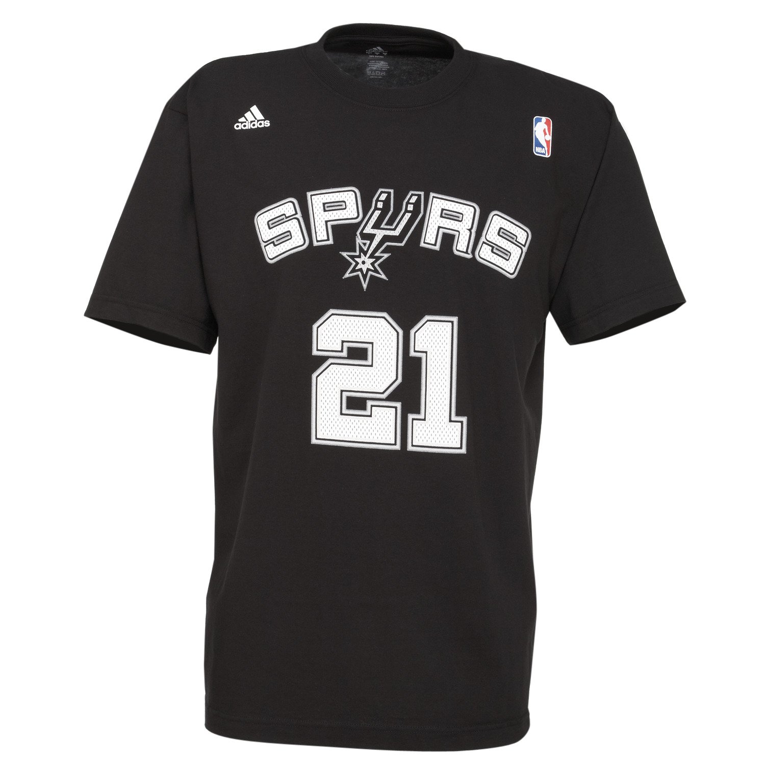 adidas Men's Game Time Tim Duncan #21 T-shirt