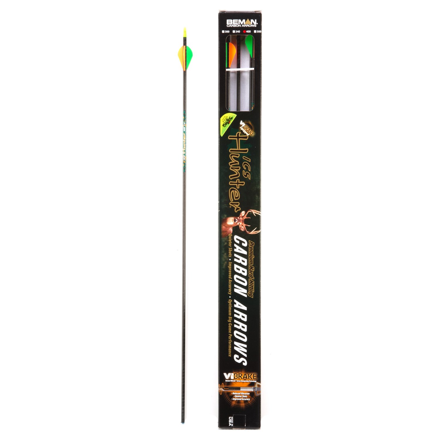 Beman ICS Hunter 400 Carbon Arrows 6-Pack