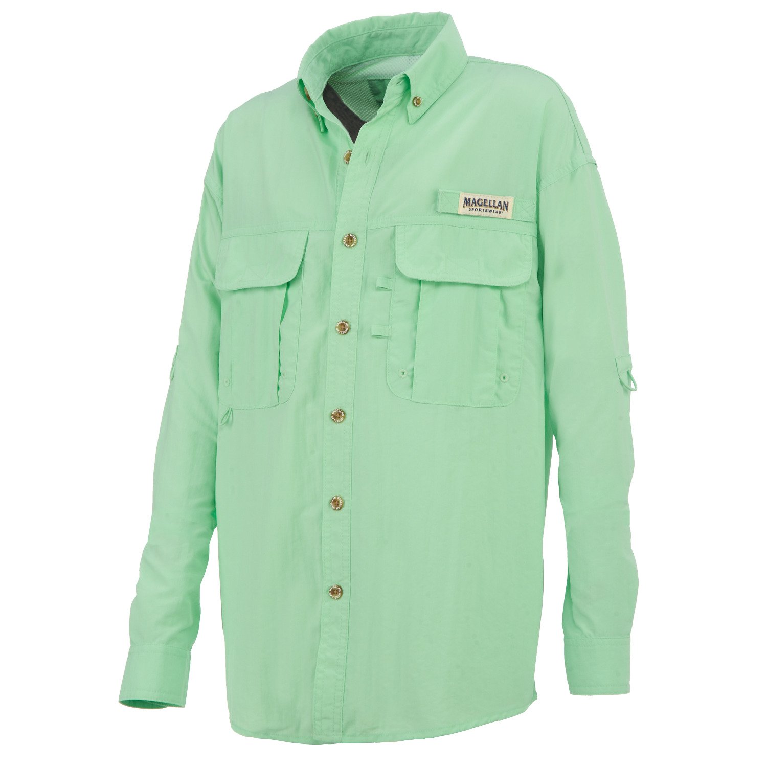 Magellan Outdoors Boys' Laguna Madre Long Sleeve Fishing Shirt