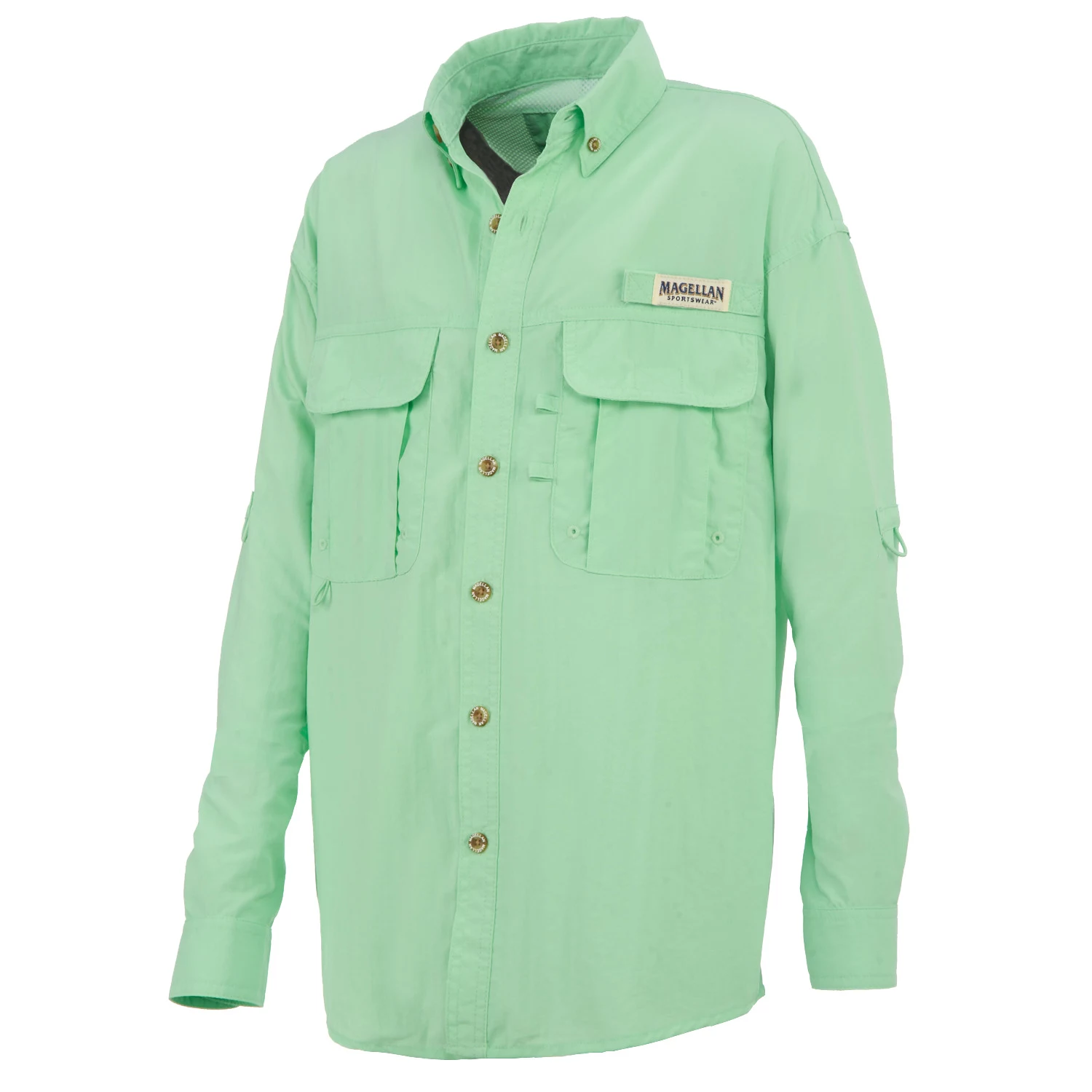 Magellan Outdoors Boys' Laguna Madre Long Sleeve Fishing Shirt