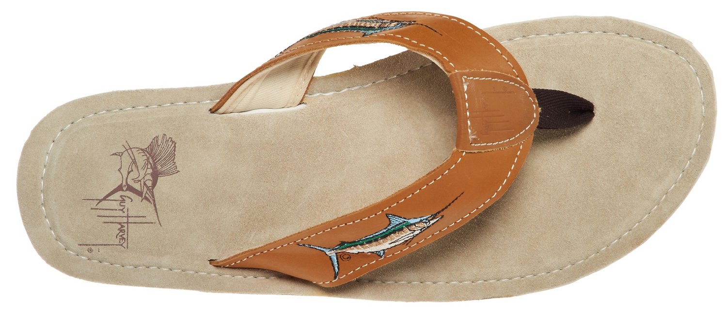 Guy Harvey Men's Blue Marlin Sandals thumbnail