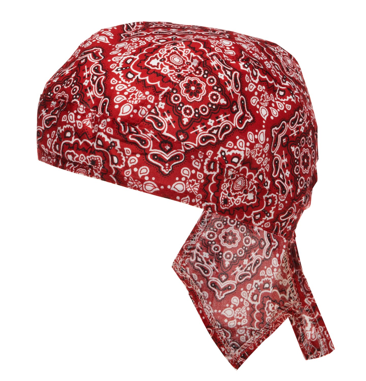 ZANHeadgear® Flydanna® Red Paisley Bandanna