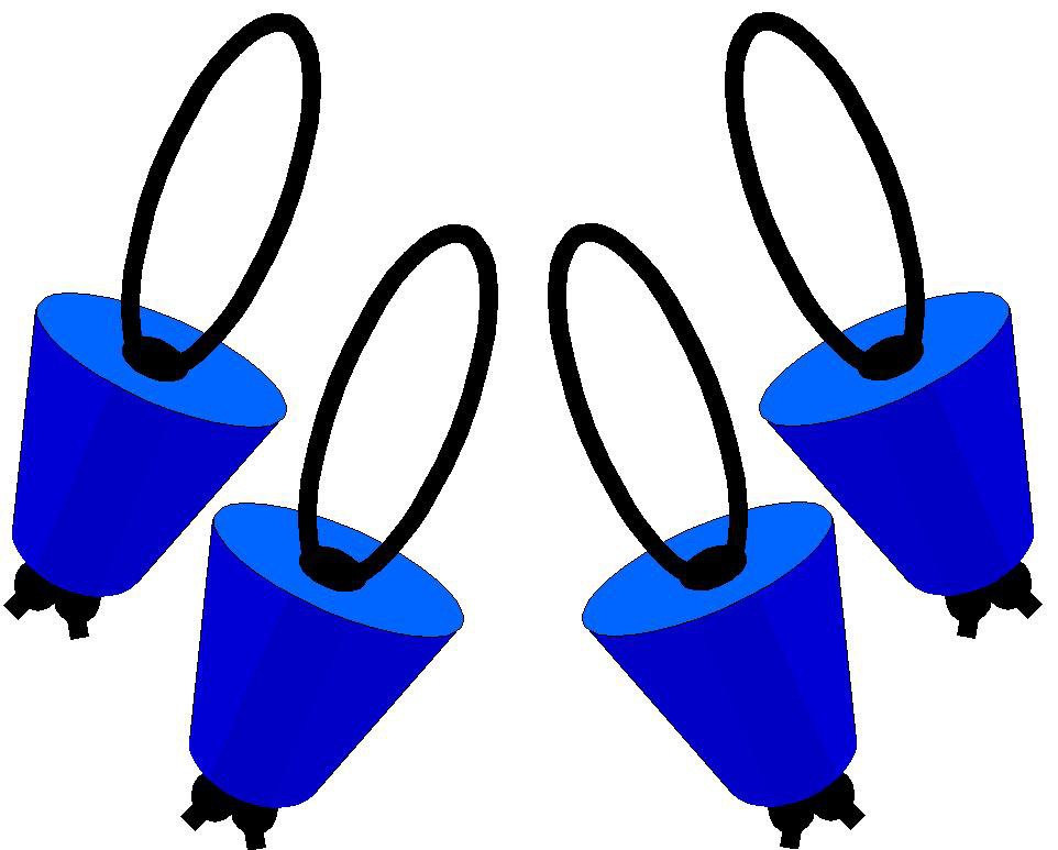 Yak-Gear Universal Scupper Plugs 4-Pack