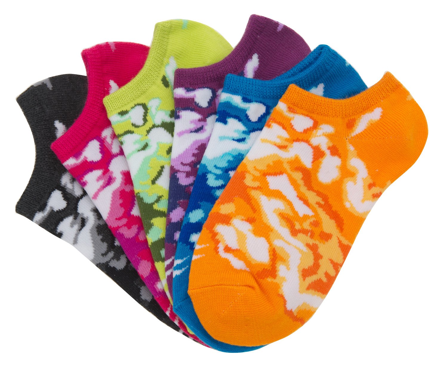 Sof Sole® Kids' Allsport Lite No-Show Socks 6-Pack thumbnail