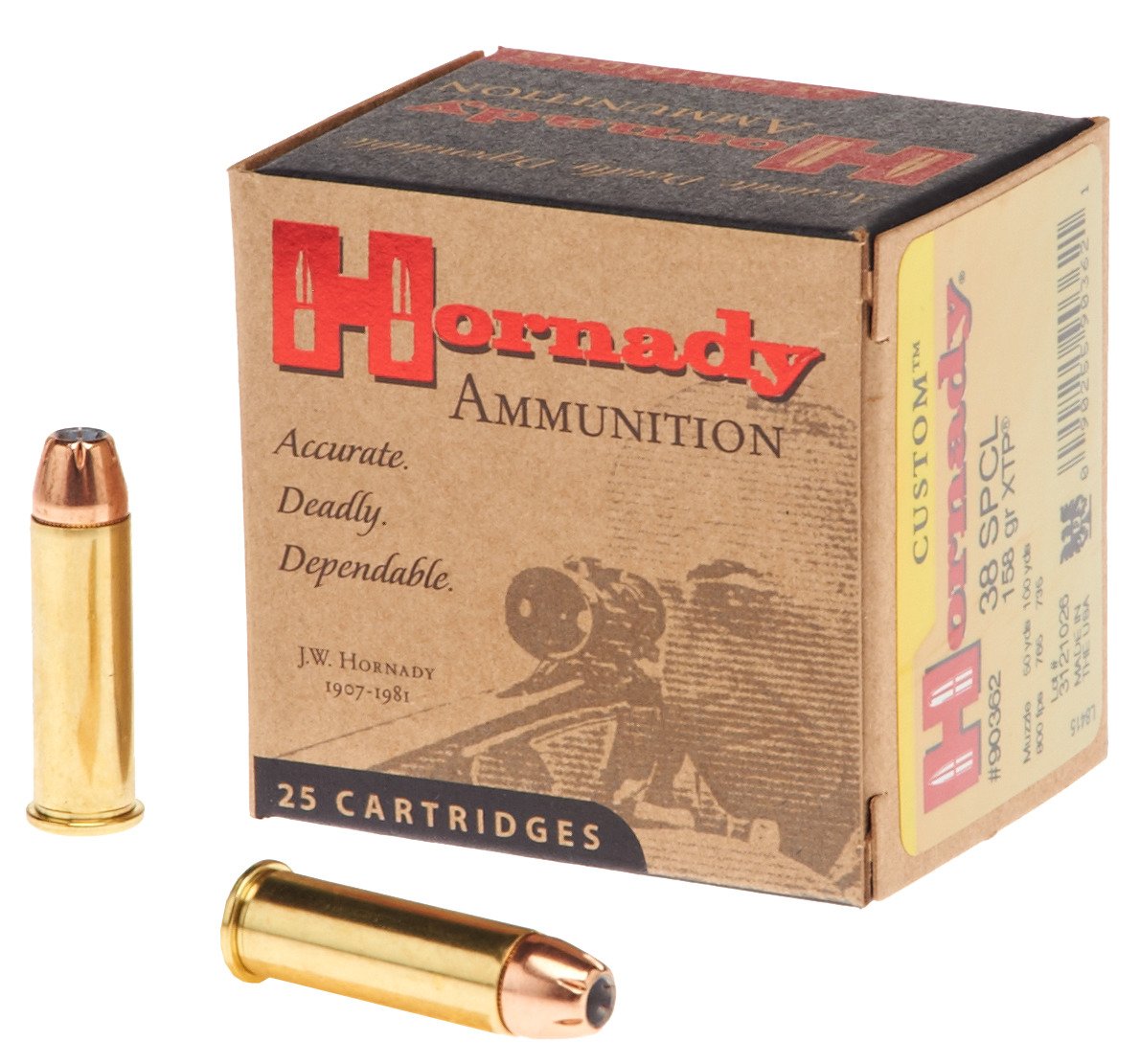Hornady XTP® .38 Special 158-Grain Centerfire Ammunition